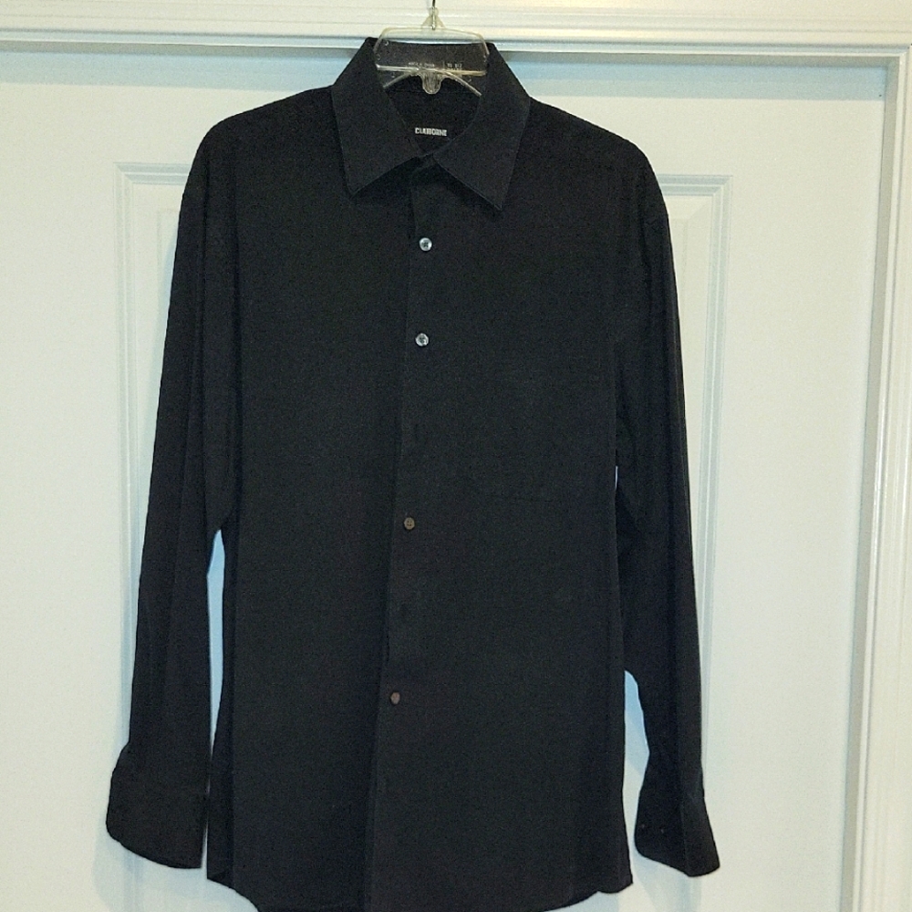 Claiborne Men's Black Long Sleeve Shirt